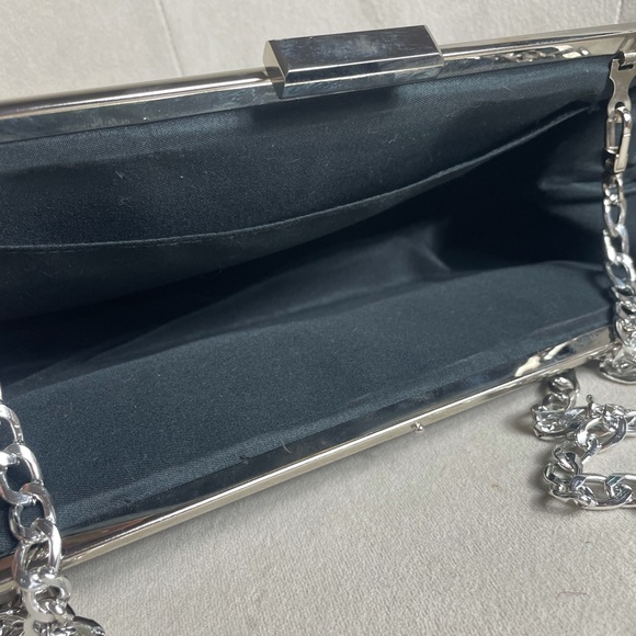 Cat Lady All Over Cat Face Collage Hand Bag With Chain - Picture 7 of 11